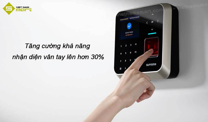 Máy chấm công vân tay Suprema BS2A-OAPWB