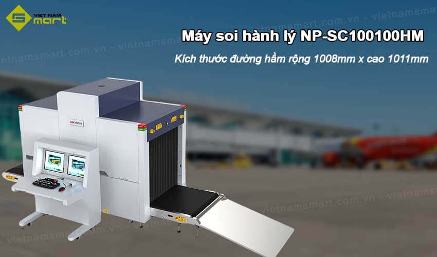 Máy soi hành lý X-ray Hikvision NP-SC100100HM
