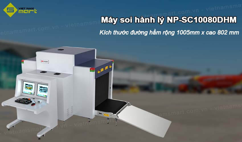 Máy soi hành lý X-ray Hikvision NP-SC10080DHM
