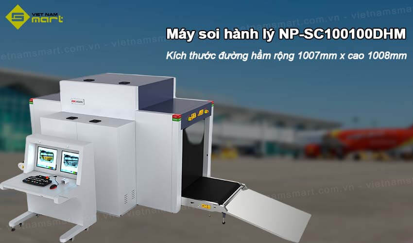 Máy kiểm tra hành lý Xray Hikvision NP-SC100100DHM