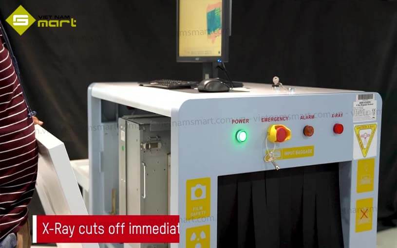 Máy soi hành lý X-ray Hikvision NP-SC6550 Máy soi hành lý X-ray Hikvision NP-SC6550