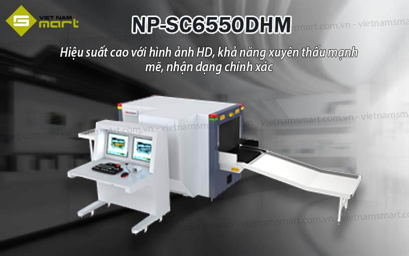 Máy soi hành lý X-ray Hikvision NP-SC6550DHM Máy soi hành lý X-ray Hikvision NP-SC6550DHM
