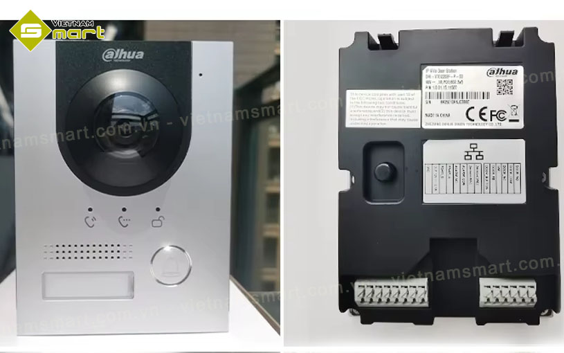 Nút nhấn camera chuông cửa Dahua VTO2201F-P-S2 Nút nhấn camera chuông cửa Dahua VTO2201F-P-S2
