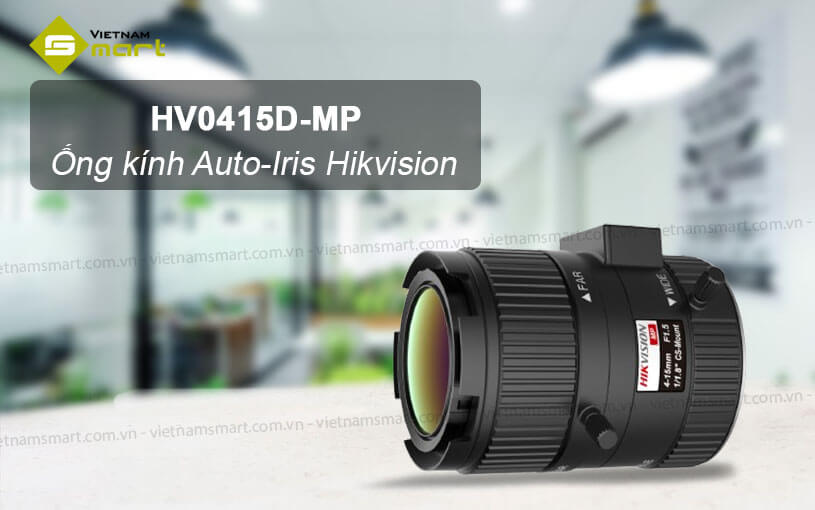 Ống kính Auto-Iris Hikvision HV0415D-MP