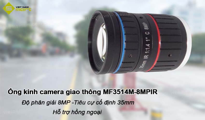 Ống kính camera giao thông Intellignet Hikvision MF3514M-8MPIR Ống kính camera giao thông Intellignet Hikvision MF3514M-8MPIR
