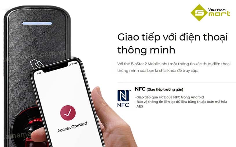 Đầu đọc vân tay BioEntry P2 BEP2-OA giao tiếp qua điện thoại