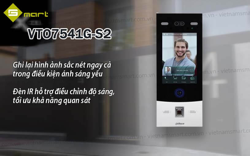 Đầu đọc kiểm soát cửa Dahua VTO7541G-S2 Đầu đọc kiểm soát cửa Dahua VTO7541G-S2