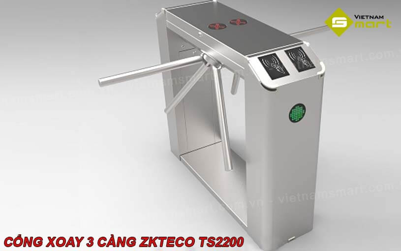 Giới thiệu về cổng xoay 3 càng ZKTeco TS2200