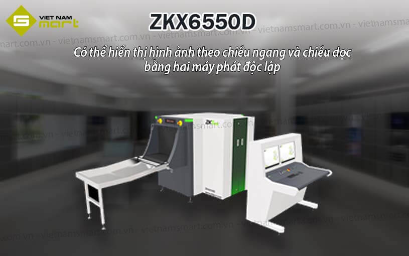 Máy soi hành lý X-Ray ZKTeco ZKX6550D Máy soi hành lý X-Ray ZKTeco ZKX6550D
