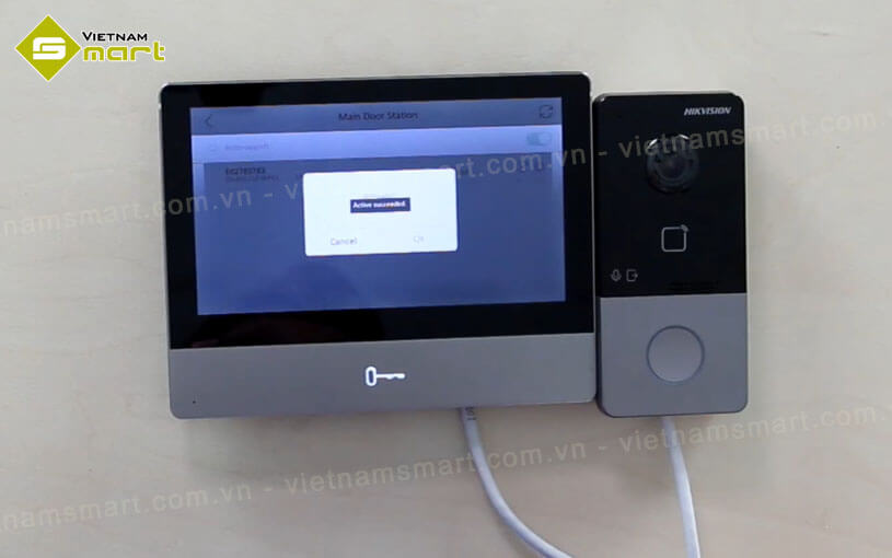 Camera chuông cửa IP Hikvision DS-KV6113-PE1 Camera chuông cửa IP Hikvision DS-KV6113-PE1 hàng nhập chính hãng từ VietnamSmart