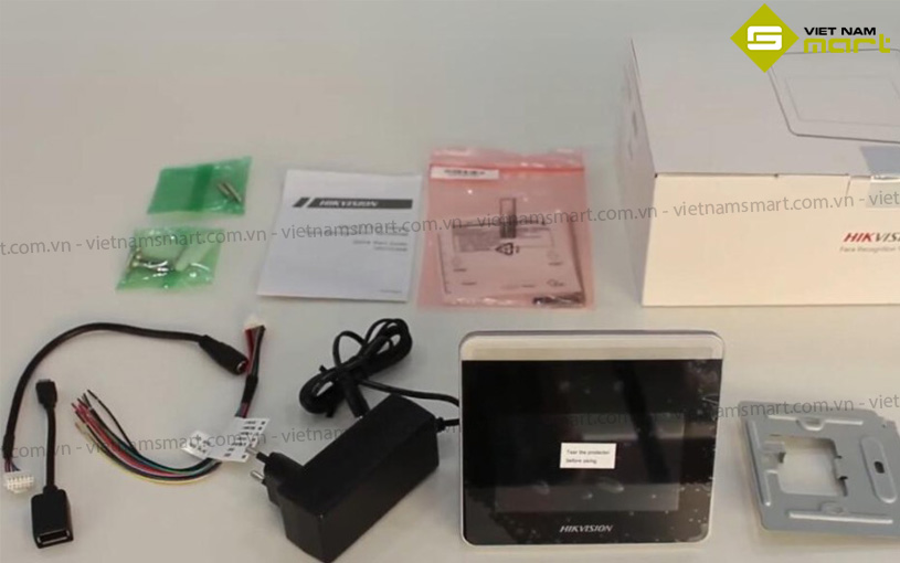 Mở hộp máy chấm công Hikvision DS-K1T331 