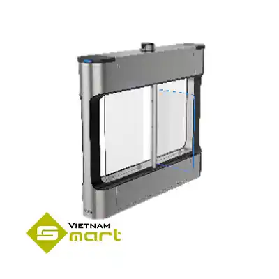 Cổng phân làn Hikvision DS-K6B411TEX-L tích hợp nhận diện khuôn mặt một chiều và đầu đọc thẻ EM
