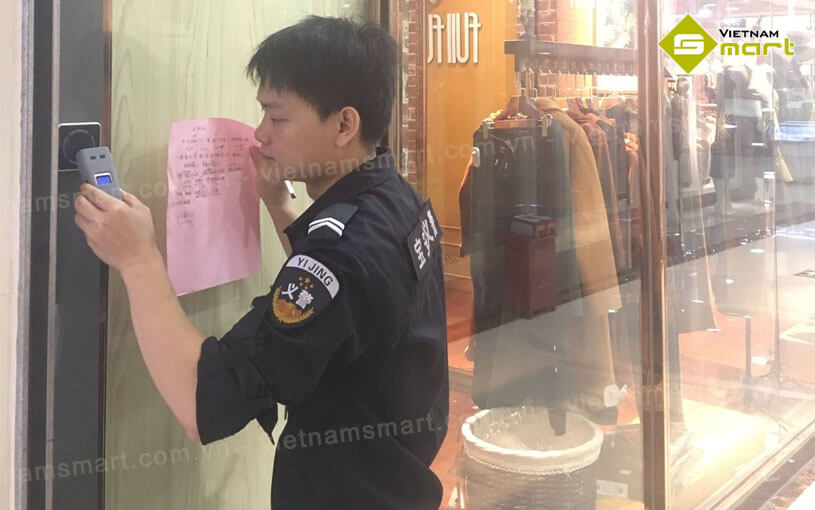 Máy tuần tra bảo vệ cầm nắm trên tay linh hoạt, sử dụng dễ dàng