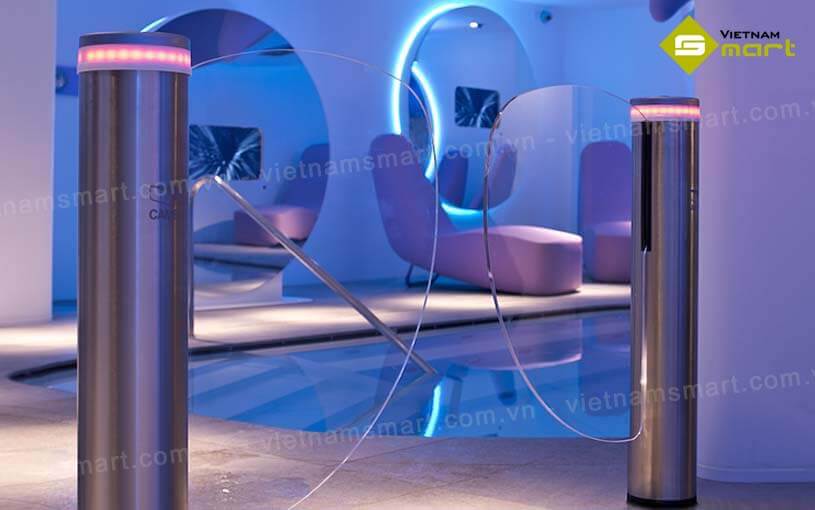 Cửa swing barrier 001PSWNG40 phân làn tự động