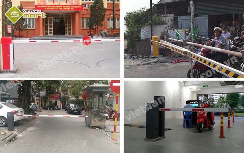 Barie điện kiểm soát an ninh phân làn giao thông tốt