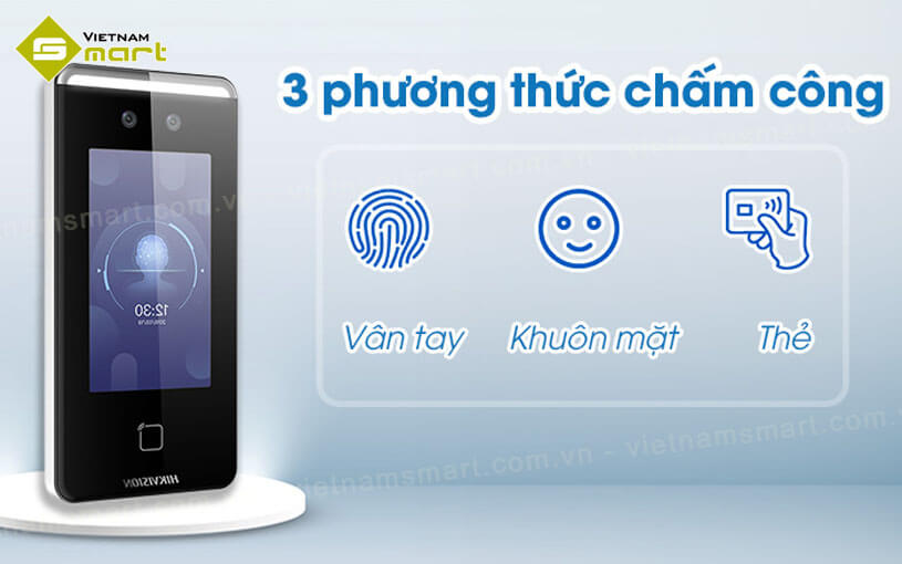 Máy chấm công khuôn mặt Hikvision DS-K1T341CEFW Máy chấm công khuôn mặt Hikvision DS-K1T341CEFW