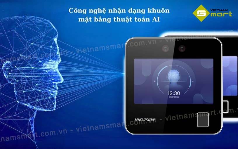 Máy chấm công khuôn mặt Hikvision DS-K1A340FWX Máy chấm công nhận diện bằng khuôn mặt DS-K1A340FWX