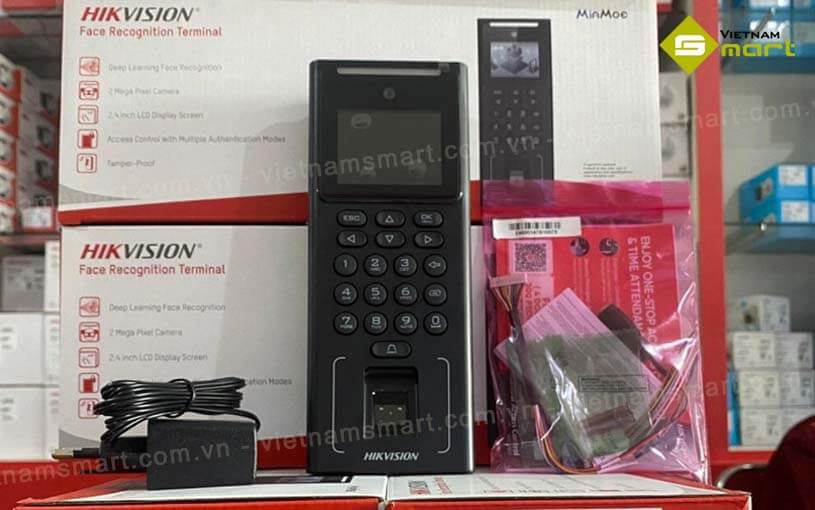 Máy chấm công khuôn mặt HIKVISION DS-K1T321MFX Trọn bộ máy chấm công khuôn mặt DS-K1T321MFX
