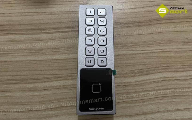 Máy chấm công kiểm soát cửa Hikvision DS-K1T805MBWX Giới thiệu về máy chấm công Hikvision DS-K1T805MBWX