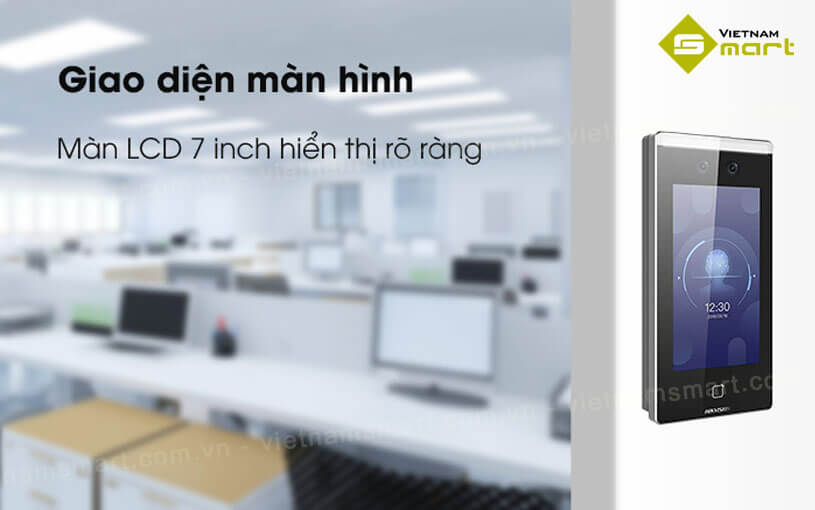 Máy chấm công khuôn mặt Hikvision DS-K1T671TMW