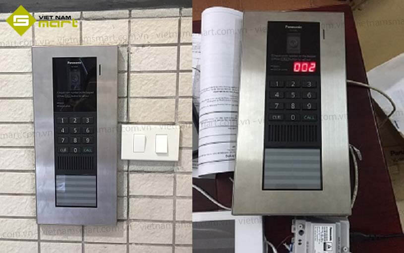 Nút nhấn camera chuông cửa Panasonic VL-V591VN Nút nhấn camera chuông cửa Panasonic VL-V591VN