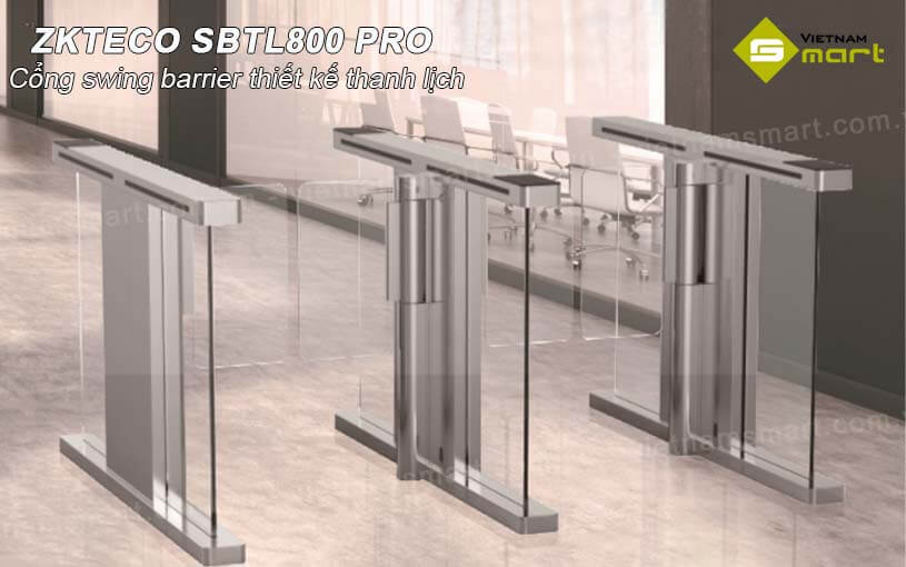 Giới thiệu về cổng swing barrier ZKTeco SBTL800 Pro