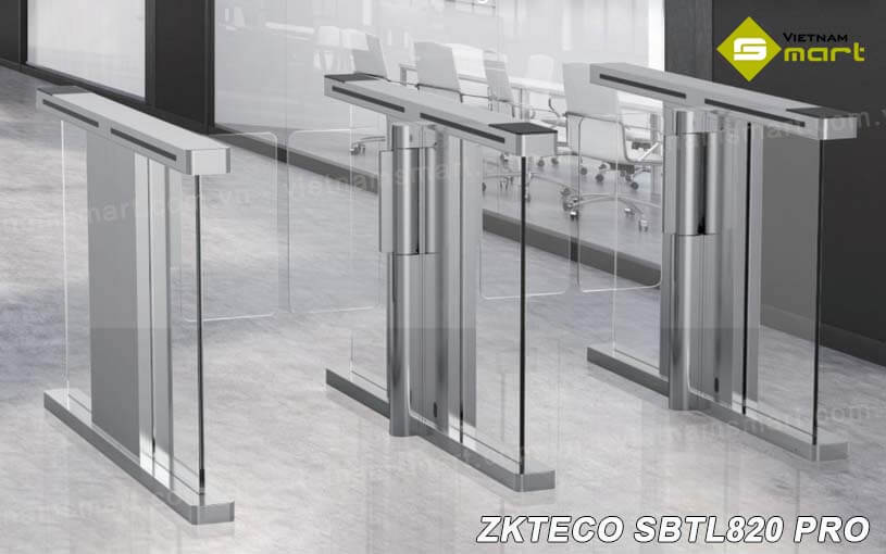Cổng swing barrier ZKTeco SBTL820 Pro Giới thiệu về cổng swing barrier ZKTeco SBTL820 Pro