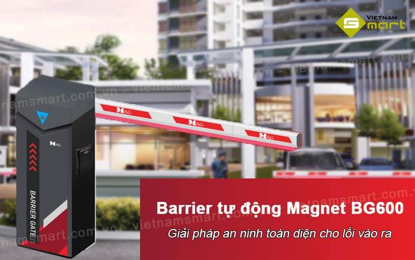 Barrier tự động Magnet BG600 Giới thiệu về barrier tự động Magnet BG600