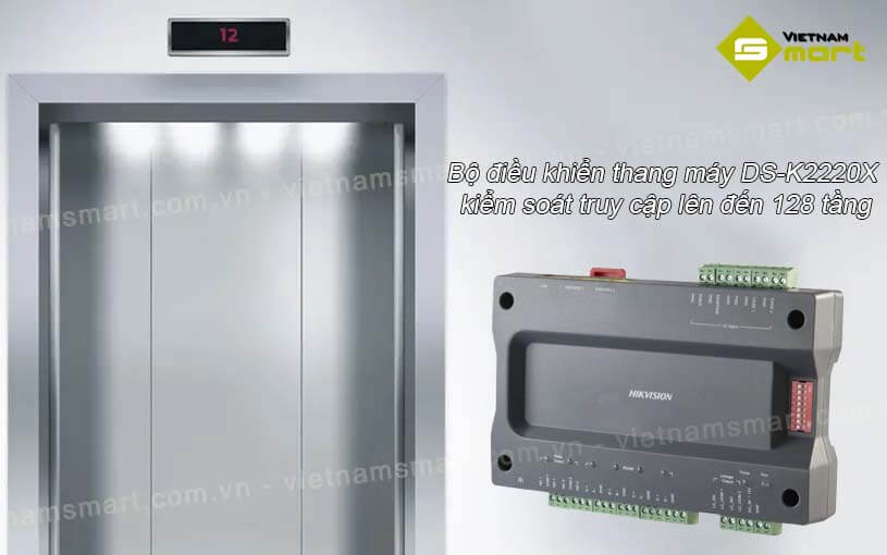 Bộ điều khiển thang máy Hikvision DS-K2220X(P) Ứng dụng của bộ điều khiển thang máy DS-K2220X(P)
