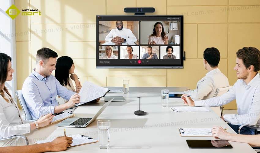 Màn hình tương tác trong văn phòng làm việc, hội nghị