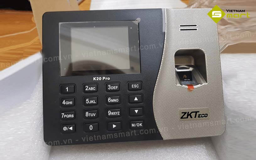 ZKTeco K20 Pro: Giải pháp chấm công vân tay hàng đầu