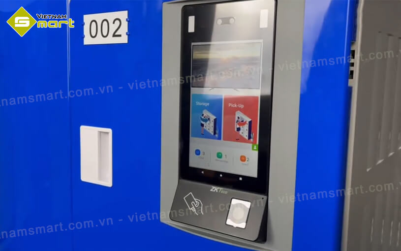 Thiết bị mở tủ thông minh ZKTeco LockerPad-G4-Pro Thiết bị mở tủ thông minh ZKTeco LockerPad-G4-Pro chính hãng từ VietnamSmart