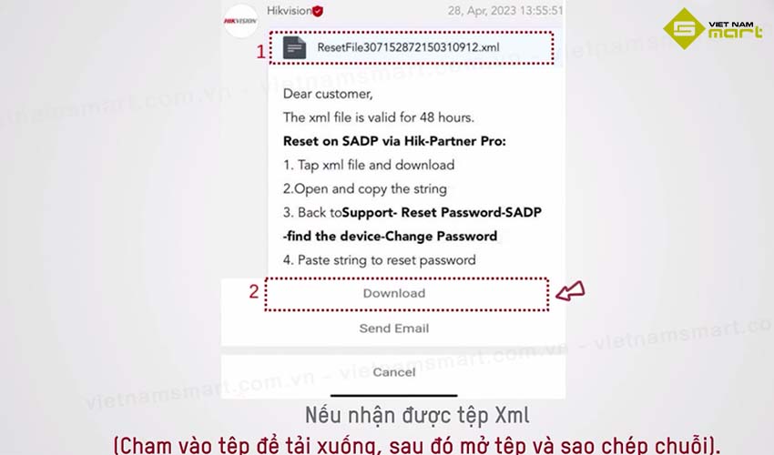 Hướng dẫn đặt lại mật khẩu máy chấm công Hikvision bằng phần mềm Hik-Partner-Pro
