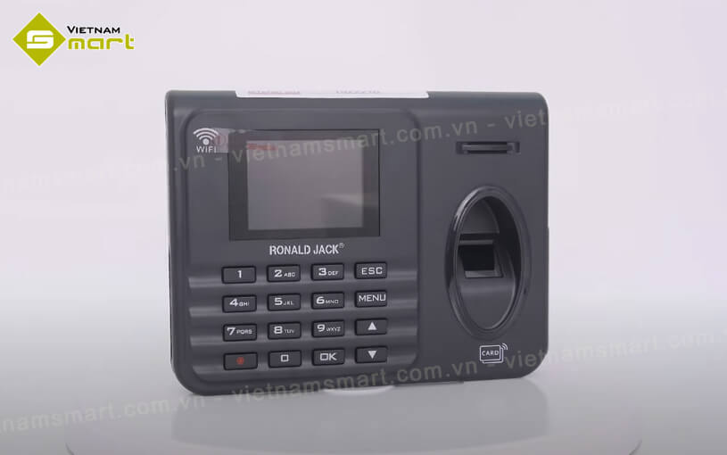 VietnamSmart phân phối thiết bị máy chấm công vân tay RONALD JACK TM800 giá rẻ nhất thị trường