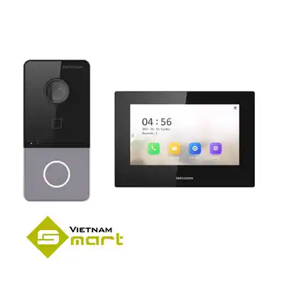 Bộ kit chuông hình IP cao cấp của Hikvision DS-KIS611-S