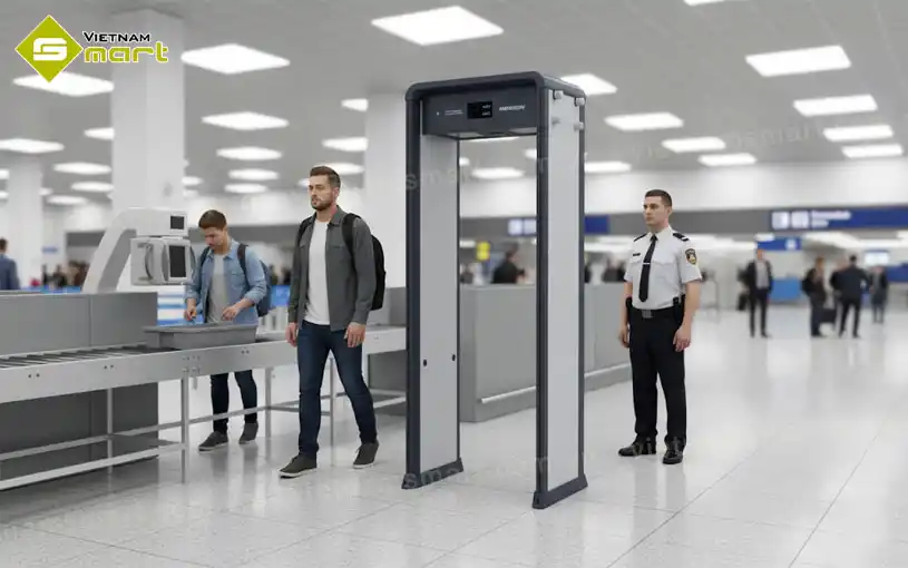 Cổng dò kim loại Hikvision ISD-SMG572L chính hãng - new 100%