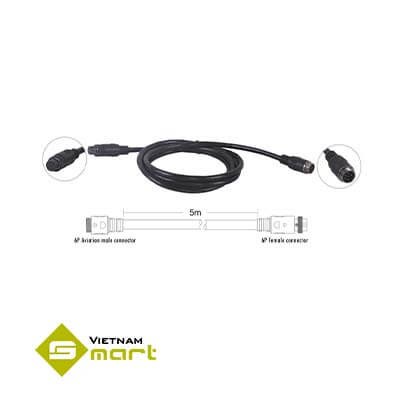 Dây nối dài 5m, 2 đầu giắc đực giắc cái, 6 chân ITC TS-05D