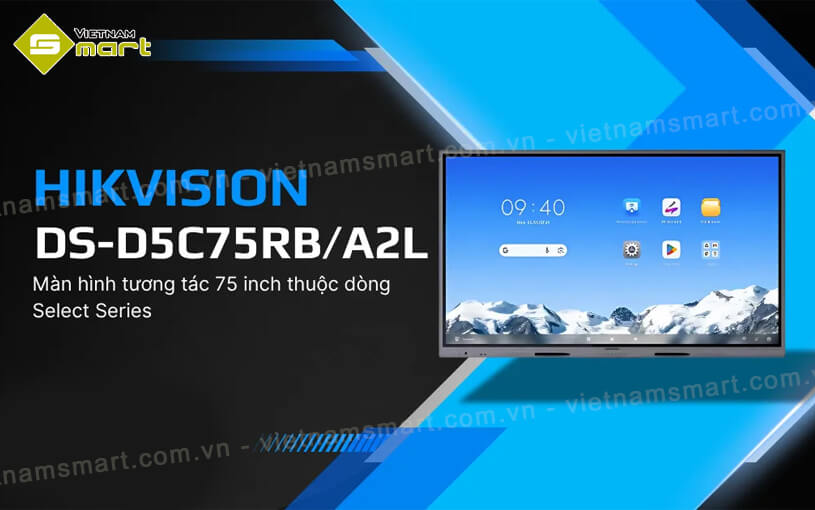 Màn hình tương tác thông minh Hikvision DS-D5C75RB/A2L DS-D5C75RB/A2L sở hữu tính năng công nghệ hiện đại, ứng dụng cho giải pháp trình chiếu