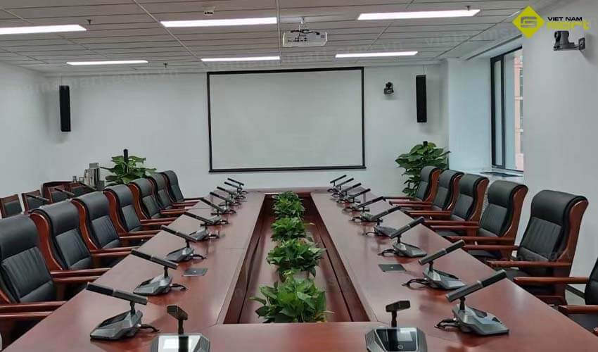 Hình ảnh thực tế của micro đại biểu kỹ thuật số ITC TS-0205A