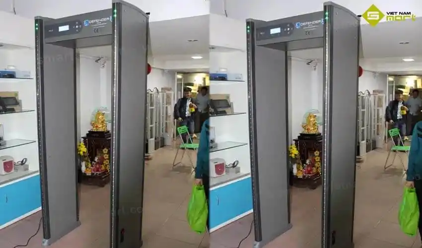 Cổng dò kim loại Defender MD12 Hình ảnh thực tế của cổng dò kim loại Defender MD12