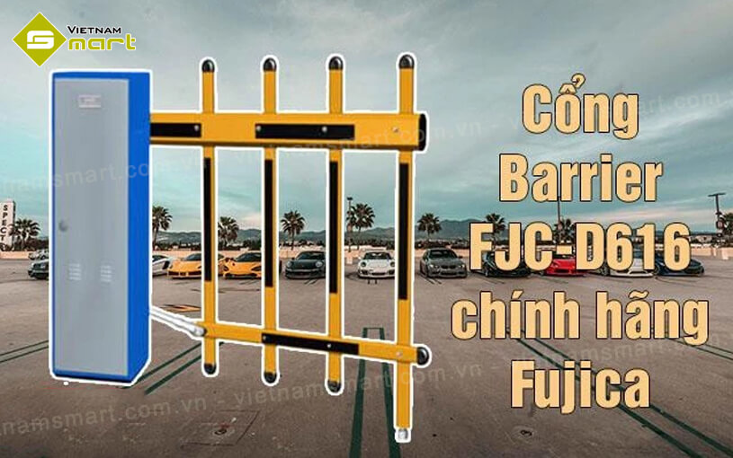 Barrier tự động Fujica FJC-D616 Barrier tự động Fujica FJC-D616 chính hãng được phân phối giá rẻ VietnamSmart