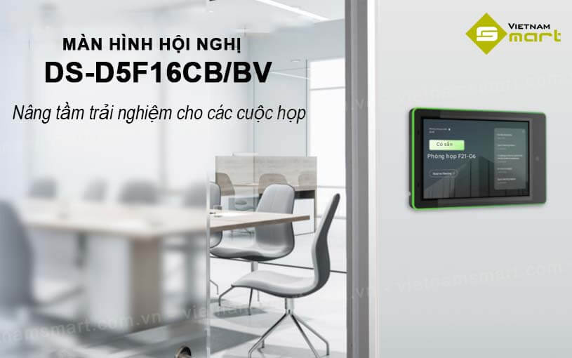 Màn hình Meetings Hikvision DS-D5F16CB/BV Màn hình hội nghi Hikvision DS-D5F16CB/BV lý tưởng cho các buổi họp, thảo luận học thuật và hội nghị đa phương tiện.
