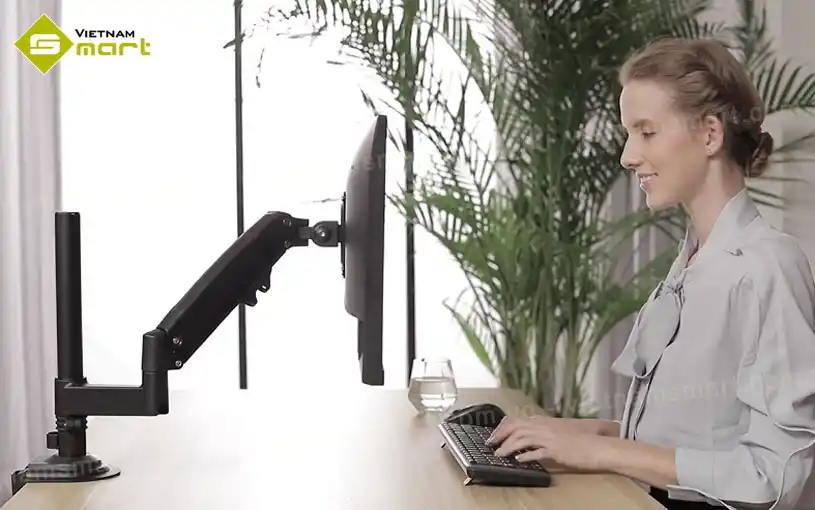 Giá treo công thái học cho màn hình North Bayou H100 chính hãng, new 100%