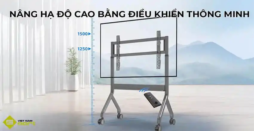 Giá treo Tivi di động P150 (75–90”)