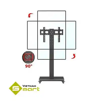 Giá treo xoay ngang dọc Ergotek E1290 (32" - 65")