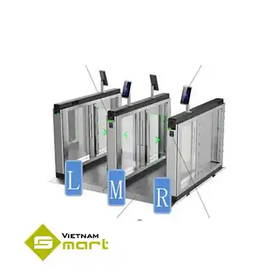Cổng swing barrier Hikvision DS-K3BM612X-M/DQL