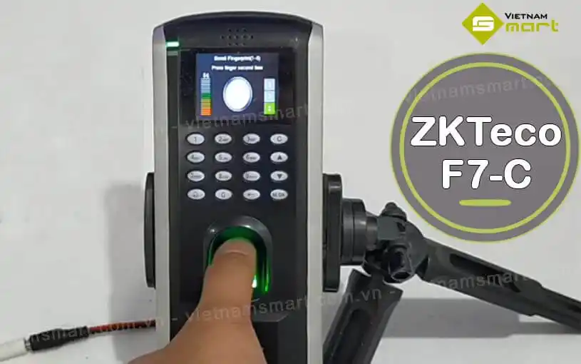 ZKTeco F7-C – Máy chấm công kiểm soát cửa vân tay chuyên nghiệp