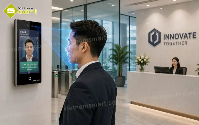 Máy chấm công AI Hikvision Ultra Series DS-K1T673TDWX-PROE1 Máy chấm công AI Hikvision Ultra Series DS-K1T673TDWX-PROE1 giá rẻ. bảo hành chính hãng 24 tháng