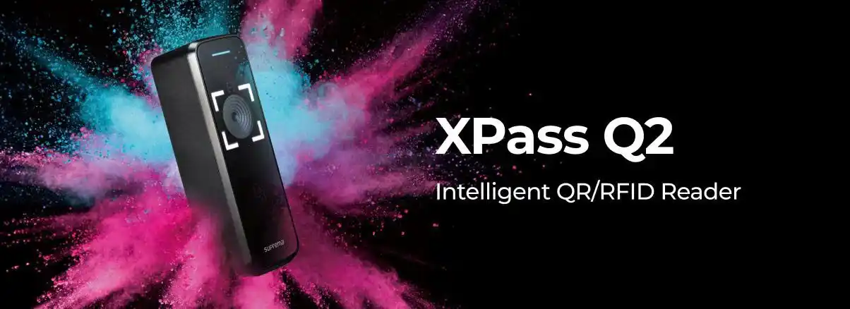 Đầu đọc mã QR Suprema Xpass Q2 XPQ2-DB Đầu đọc mã QR Suprema Xpass Q2 XPQ2-DB