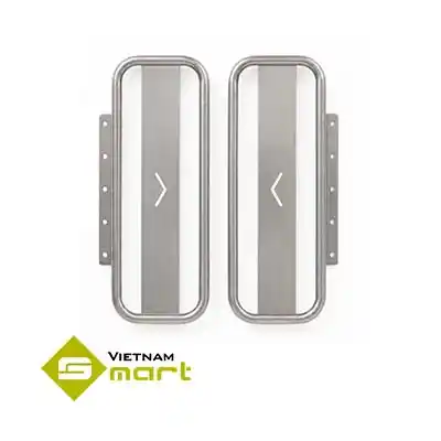 Bộ cánh Inox cho cổng Swing Hikvision DS-KSD55-Mxxx-2pcs